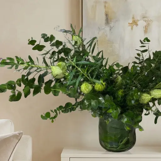 Arreglo de verde zenit